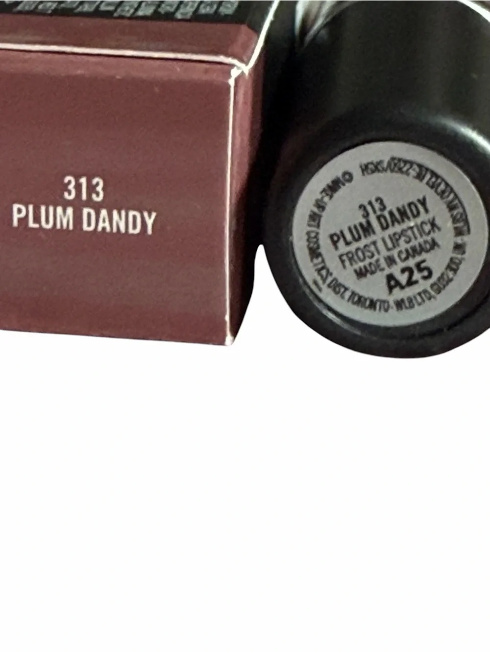 MAC Frost Lipstick in PLUM DANDY BNIB